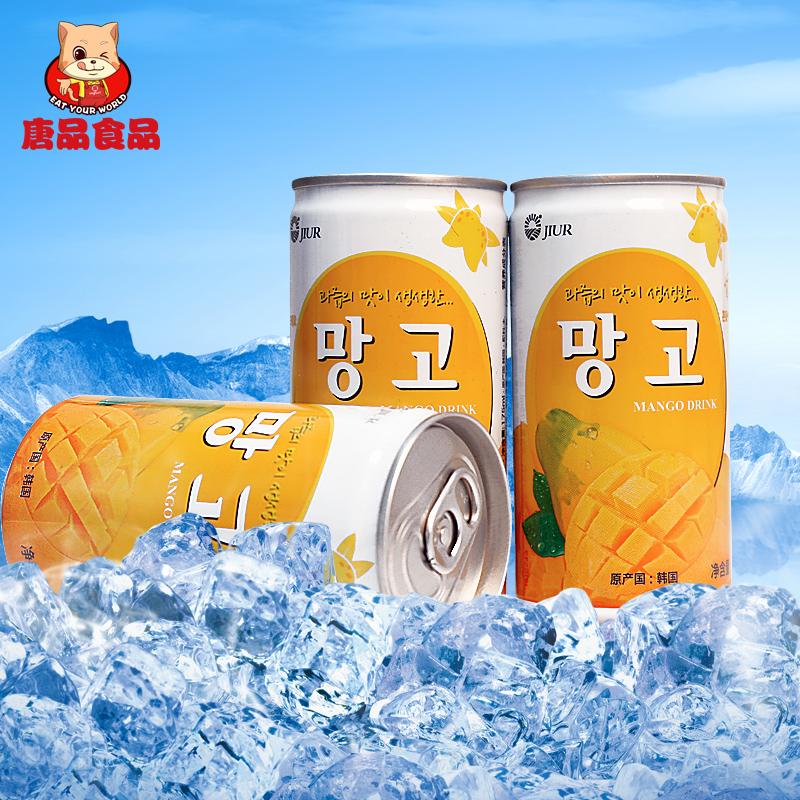 韩国原装进口饮料 九日芒果汁 夏季果味饮料175ml