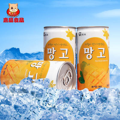 韩国原装进口饮料 九日芒果汁 夏季果味饮料175ml