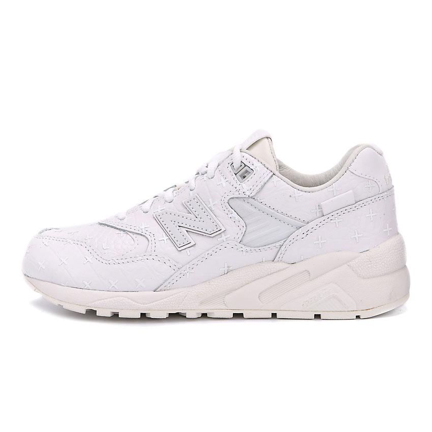 新百伦New Balance 580 AllWhite 限量 情侣 运动鞋 MRT580XX