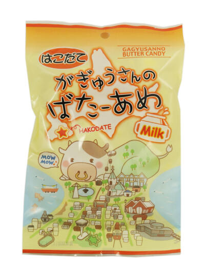 日本原装进口零食品 昭和制果 函馆牛奶糖 60g