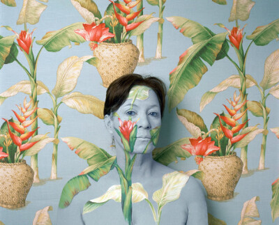 Body art self-portraits by Cecilia Paredes