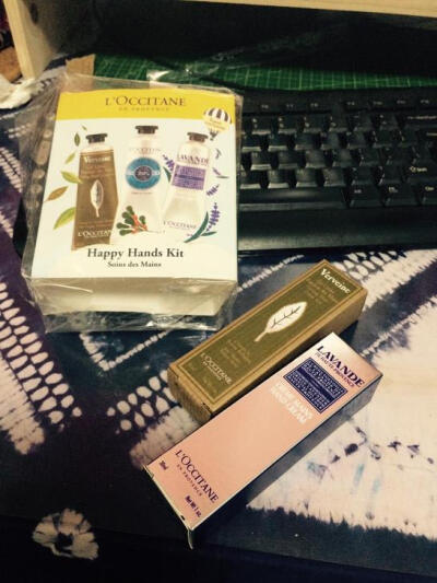 欧舒丹 护手霜 马鞭草 薰衣草 30ML