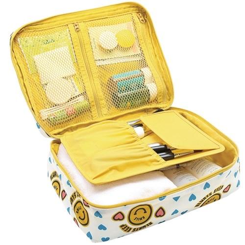 韩国Monopoly高档旅行洗漱包耐用旅行收纳包整理包便携化妆包