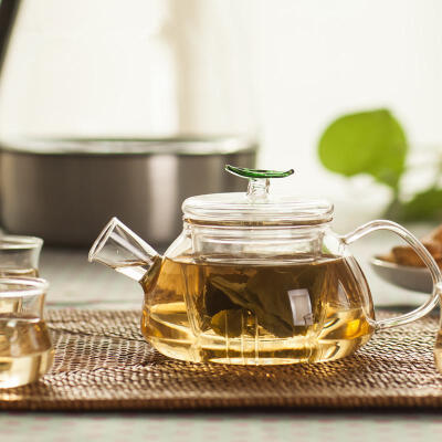  玻璃茶壶 花草茶具过滤家用泡茶壶套组 创意小巧可爱