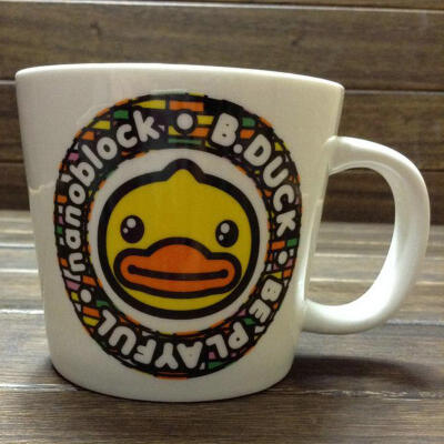 香港semk创意礼品b.duck小鸭子陶瓷杯咖啡杯茶杯牛奶杯马克杯