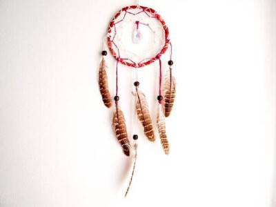 捕梦网（dreamcatcher）是北美奥吉布瓦人的文化中一种手工艺品，使用柳树来做框，中间编织著松散或紧密的网。奥吉布瓦人相信挂上捕梦网能够“捕捉”好梦，阻挡恶梦。捕梦网有祈求平安并带来好运之意义，并可驱除恶梦…