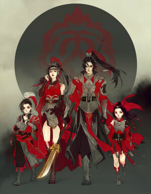 东都天团  一家四口--伊吹五月