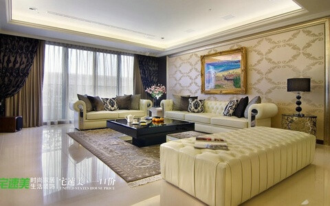 柏庄跨界151平简欧风格四居室