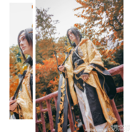 【#剑网3COS#】破军·藏剑 @傾HIKARI /摄影@斗笔雷 /后期 傾HIKARI 斗笔雷/后勤感谢男票/「君子如风，藏剑西湖。」/@剑网3有爱同人秀 /大图半次元O网页链接