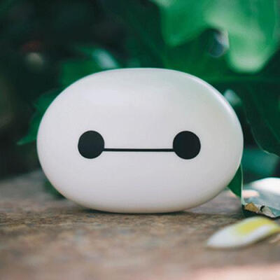 意思工厂 超能陆战队大白光控小夜灯 baymax 智能创意床头灯 现货