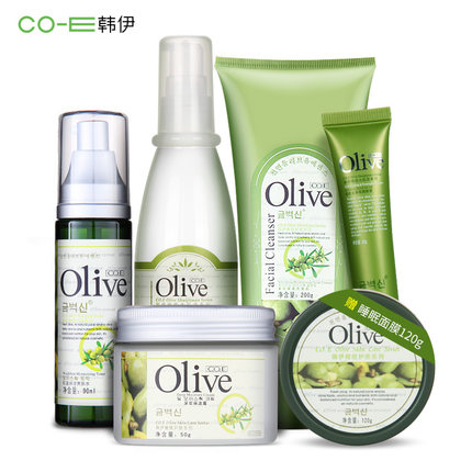 韩伊olive橄榄面部护理美容护肤品套装皙白补水保湿化妆品女士夏