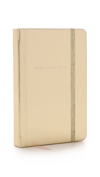 Kate Spade New York Little Gold Book 中号笔记本