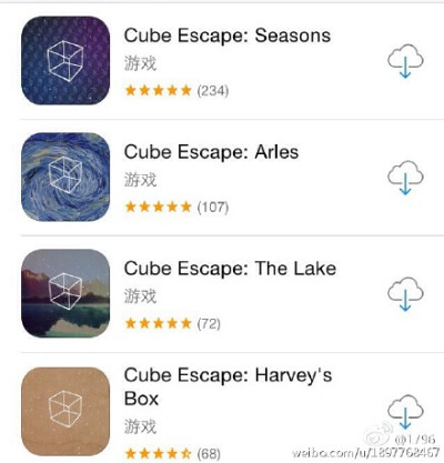 #帮APP菌卖安利#@APP菌 Cube又出一款解谜游戏，超级好玩。苹果商店搜“cube escape:case 23&amp;quot;.