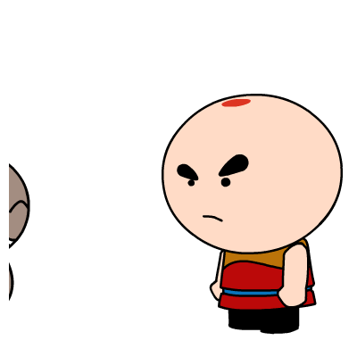 查看《功夫包子出气筒主题表情——翔通动漫原创》原图，原图尺寸：400x400