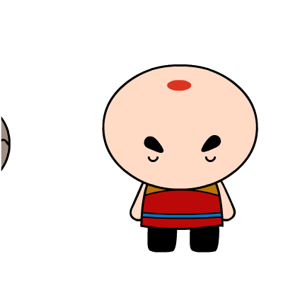 查看《功夫包子出气筒主题表情——翔通动漫原创》原图，原图尺寸：400x400