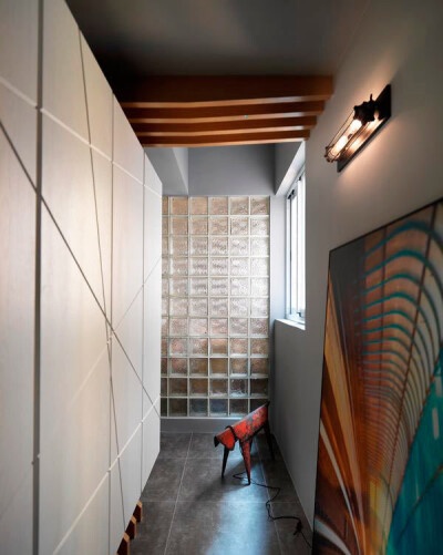 两室两厅现代简约风格90-120平米吊顶衣柜装修设计效果图
