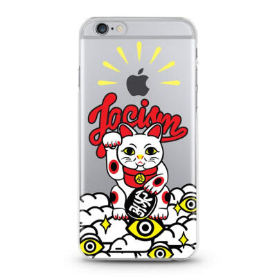 Jacism 招财猫 iPhone566P 手机壳 超薄全包透明软壳