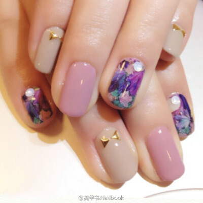 #美甲书Nailbook# 普罗旺斯的薰衣草