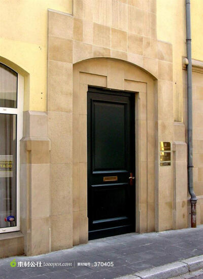 卢森堡创意建筑之门模型