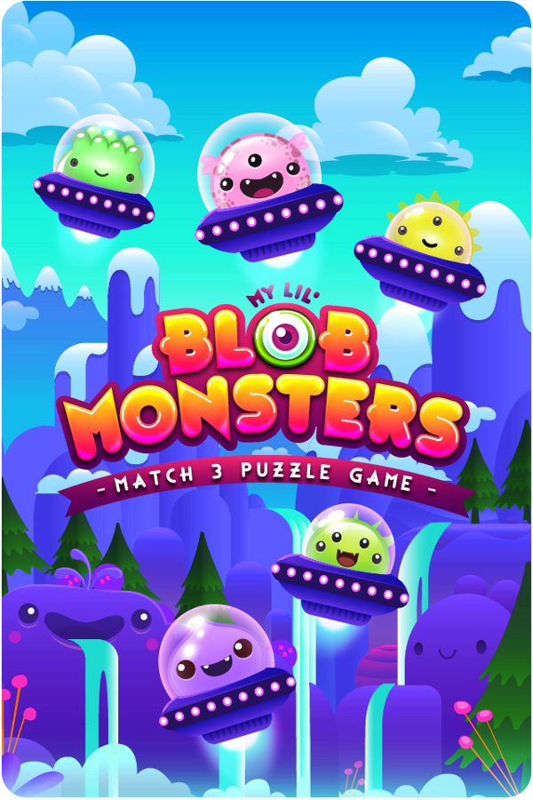 game ui : Blob Monsters iOS game on Behance