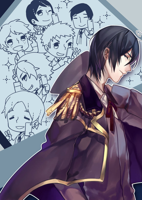 全职高手##轮回#【战队系列】 画师:六水 微博:http://weibo.