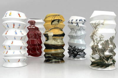 看看老外（LaoWai ）在瓷器花瓶上能折腾 生活圈 展示 设计时代网-Powered by thinkdo3