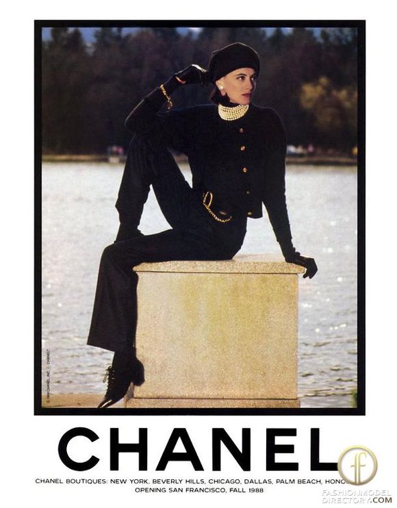 【首位 Chanel专属模特儿】Ines de la Fressange_antm