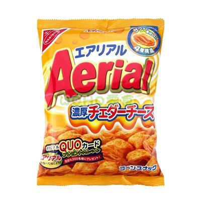 日本零食 纳贝斯克NABISCO AERIAL 香濃芝士味 空心脆70g 现货