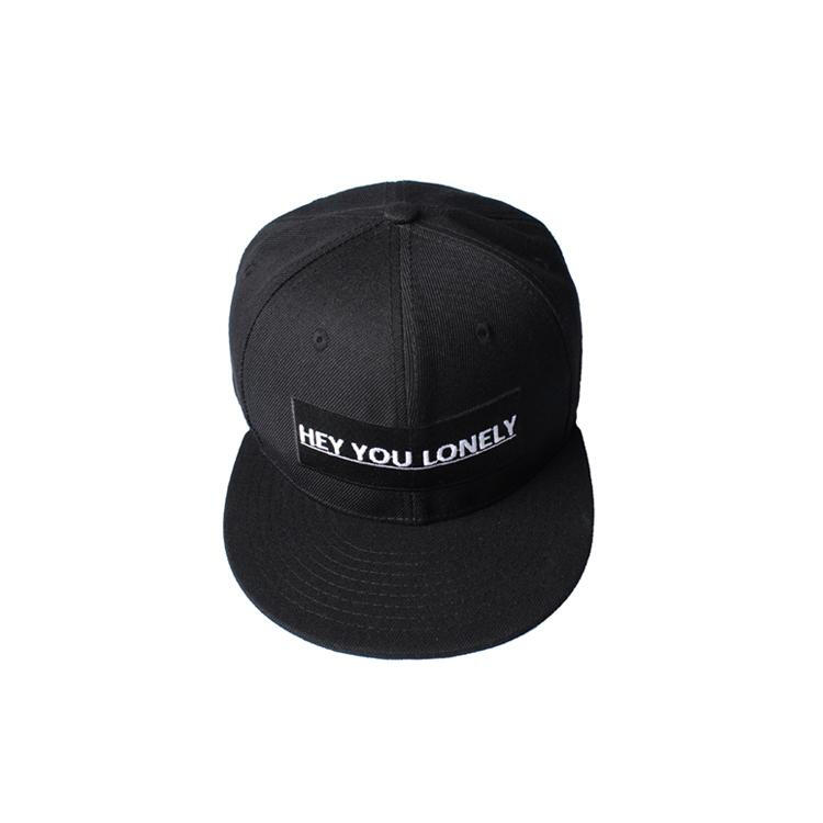 Fantasy Marque 15SS &quot;hey you lonely&quot; snapback 黑 棒球帽