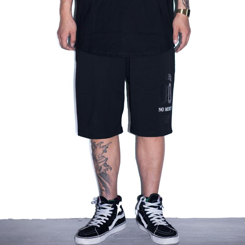 STA 2015 SUMMER No Mercy Sportsshorts黑色短裤 