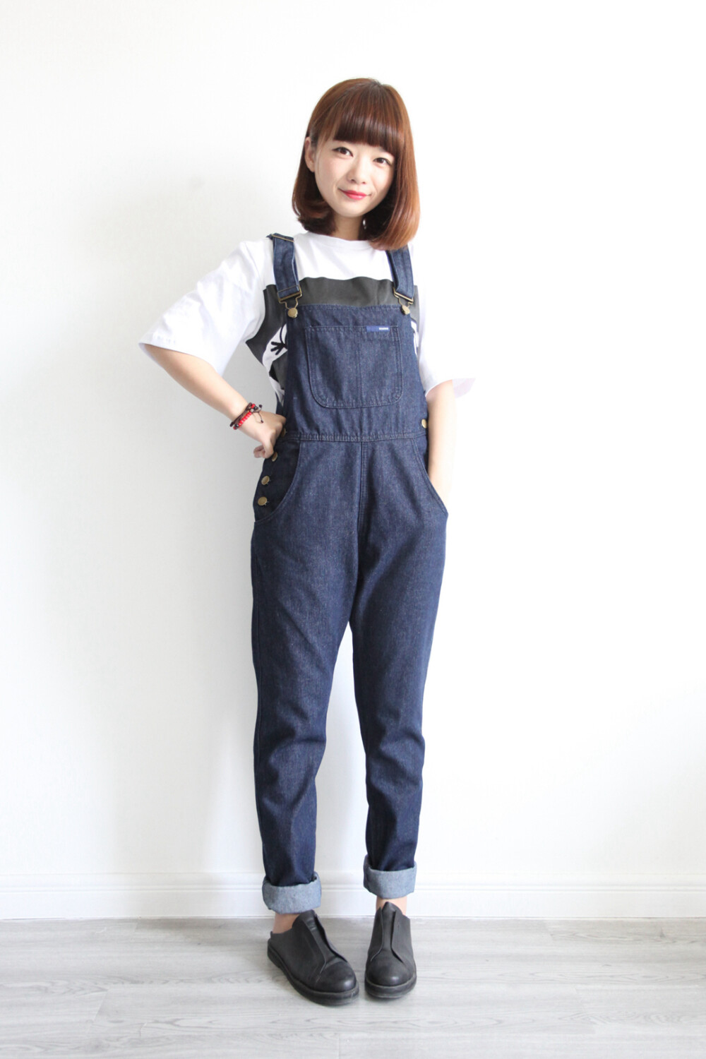 工装牛仔背带裤有没有小帅气一下