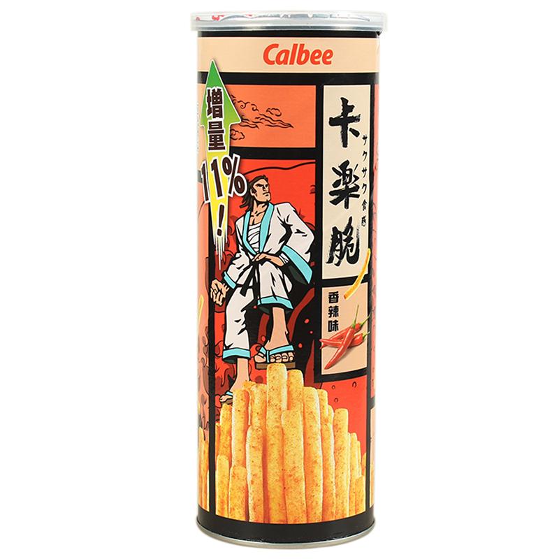 香港进口零食 Calbee卡乐B卡乐比卡乐脆薯条60g香辣味 膨化食品