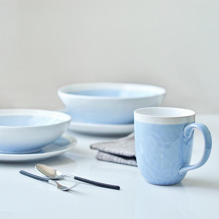 述物 中式陶瓷瓷器餐具套装 家用创意盘子碗碟碗盘套装 礼品餐具