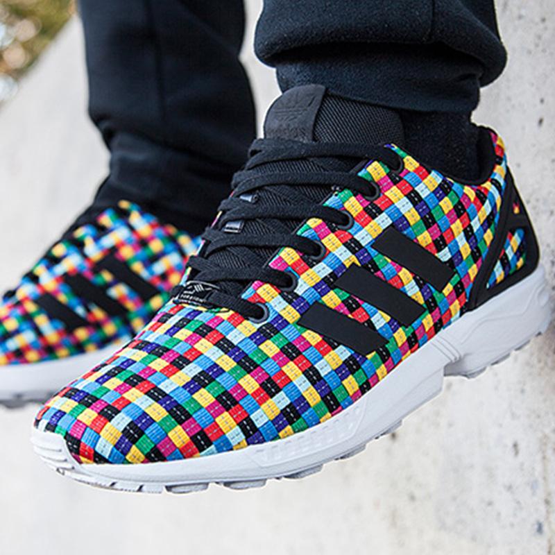 『CSpace』Adidas Originals ZX Flux Woven 彩虹编织 S783456