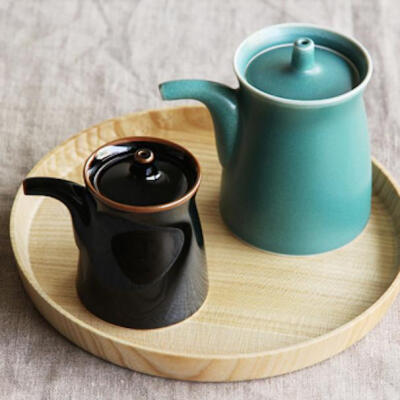 「预订」日本进口 白山陶器 G型陶瓷酱油瓶 调味瓶 6色可选 小号