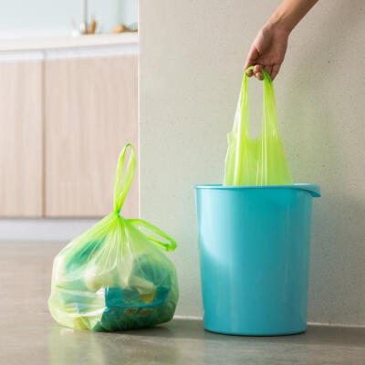 LifeVC丽芙家居 可拎式加厚防臭垃圾袋90只 结实耐用 方便环保