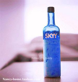 深蓝都市 Skyy Vodka 蓝天伏特加 750ml 原装