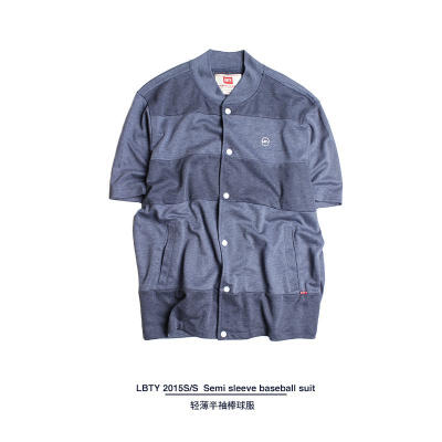 LBTY BRAND Semi sleeve baseball suit 半袖棒球服衬衫