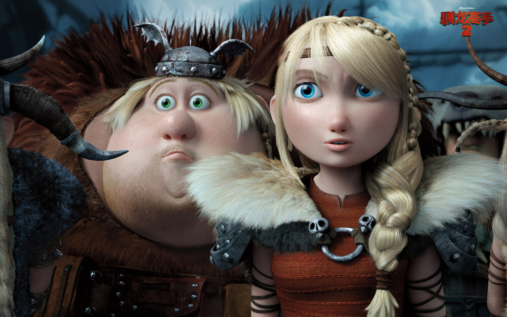 好看的经典动漫驯龙高手2桌面壁纸下载第二辑