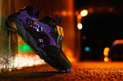 F非现货 Puma X Atmos Disc Blaze Suede Glow 夜光泼墨 跑鞋