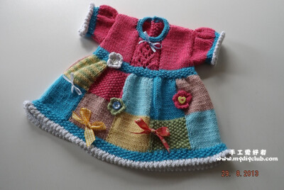 Baby Dress Patchwork Judy-手工爱好者