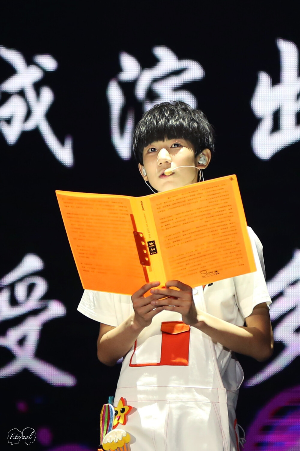 王源 150815 TFBOYS FANS TIME cr：ETERNAL-KR_眉眼如初