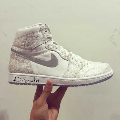 【AD阿鼎】Air Jordan 1 OG Laser AJ1 镭射 705290-705289-100