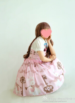 【2015-6-16】Stamp Albums家钥匙兔JSK 粉色 M码 【500¥】