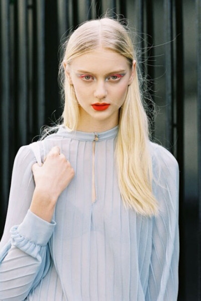 #Nastya Kusakina# 【街拍】Outside Christian Dior HC F/W 12