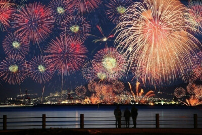 日本「夏日祭」花火