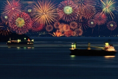 日本「夏日祭」花火