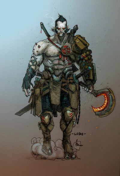 [漫画设计] DC漫画 - DC Comics Reveals the New Lobo——织梦网