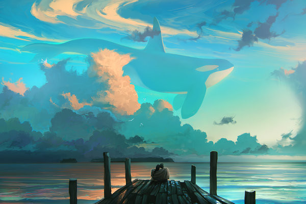 云与海 | 插画师 Artyom（RHADS）作品