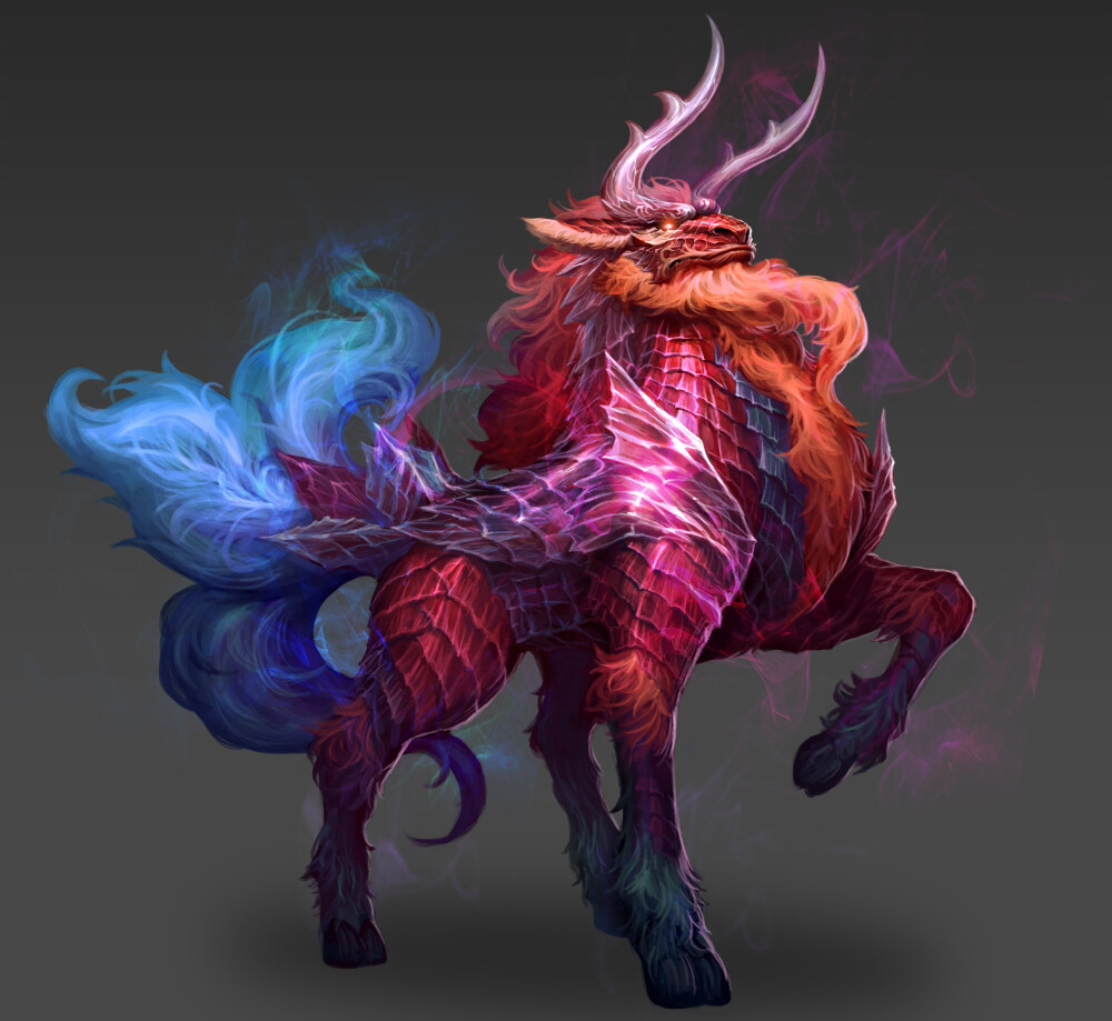 15个坐骑原画设定psd文件 游戏美术资源 2d资源 游戏坐骑设计素材